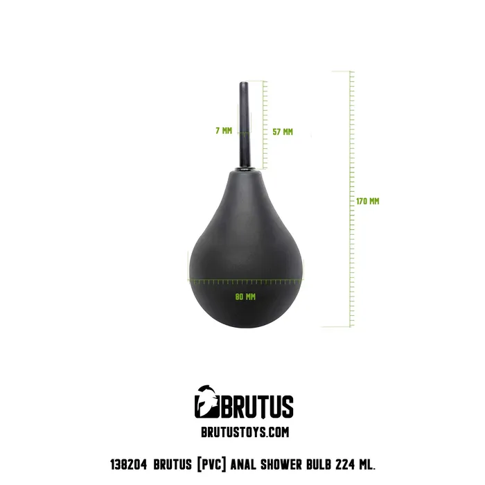 Brutus Anal | Brutus - Intiem Douche - Anaal Douche - The Shower Bulb Enema 224 ml.