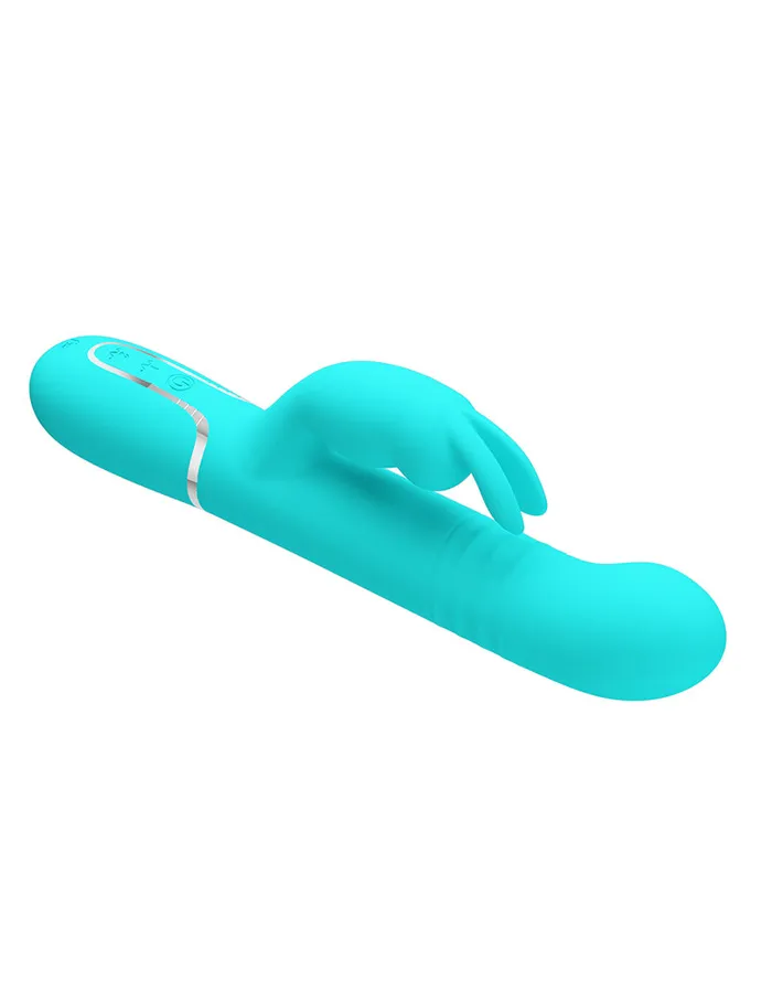 Pretty Love Vibrators | Pretty Love - Coale - Rabbit Vibrator - Turquoise