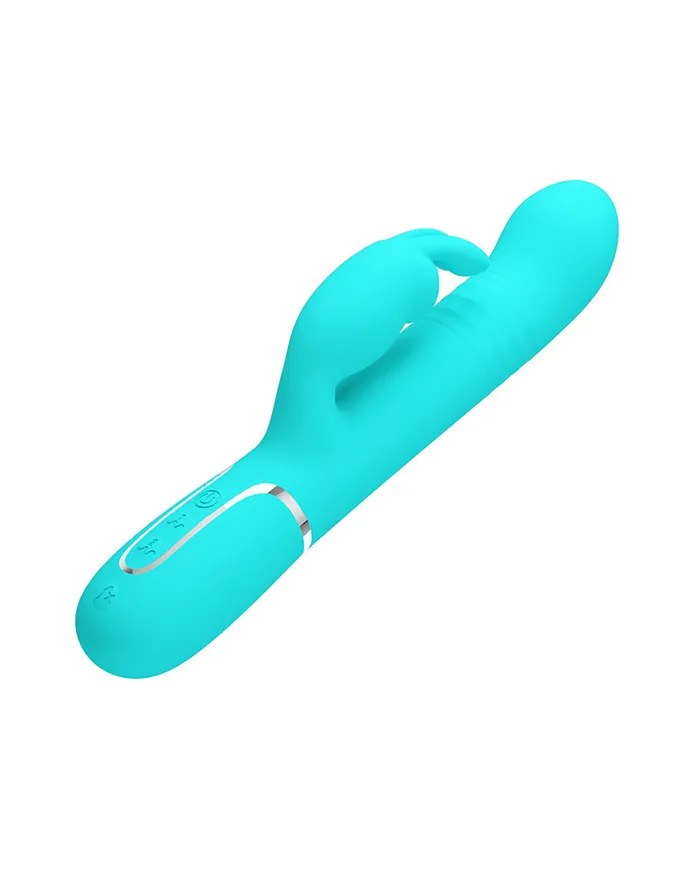 Pretty Love Vibrators | Pretty Love - Coale - Rabbit Vibrator - Turquoise
