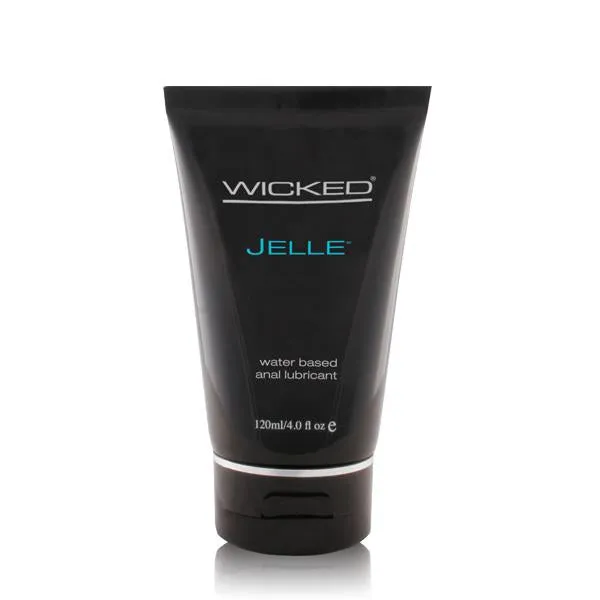 Wicked Sensual Care Wicked Jelle Anal Gel Lubricant 4oz Anal