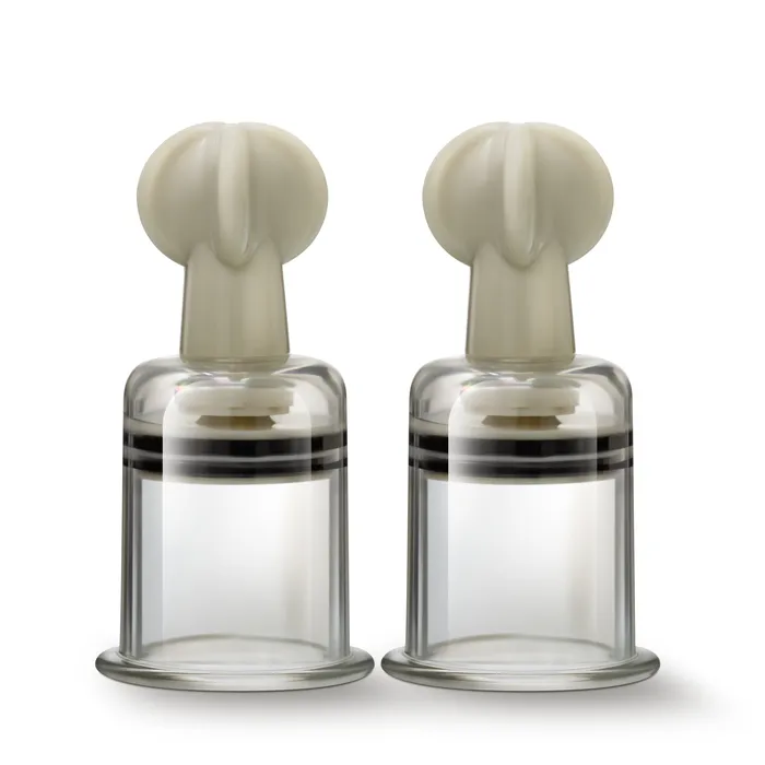 Blush Novelties Anal Temptasia Clit and Nipple Large Twist Suckers Set of 2 Clear Blush Novelties Anal Temptasia Clit and Nipple Large Twist Suckers Set of 2 Clear