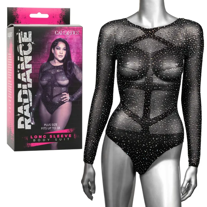 CalExotics Male Sex Toys Radiance Plus Long Sleeve Bodysuit