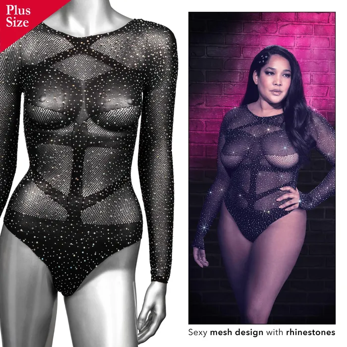 CalExotics Male Sex Toys | Radiance Plus Long Sleeve Bodysuit