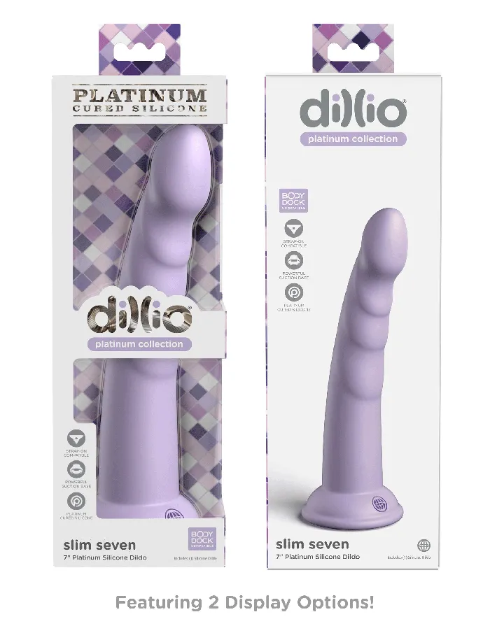 Dillio Platinum - Slim Seven 7 Inch Dildo | Pipedream Dildos