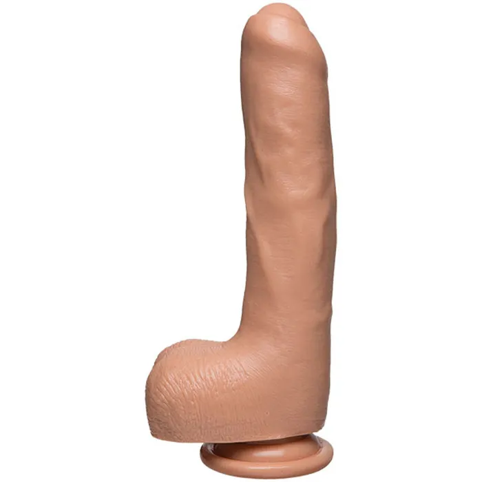 Doc Johnson Dildos The D Uncut D 9 Inch With Balls Firmskyn Vanilla