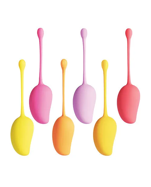Female Sex Toys Mango Tropical 6 Weighted Kegel Ball Exercise Set Uc Global Trade INChoney Play B Female Sex Toys Mango Tropical 6 Weighted Kegel Ball Exercise Set Uc Global Trade INChoney Play B