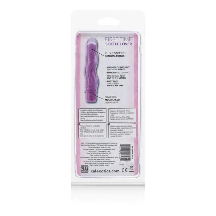 First Time Softee Lover Vibe - Purple | CalExotics Vibrators First Time Softee Lover Vibe - Purple | CalExotics Vibrators