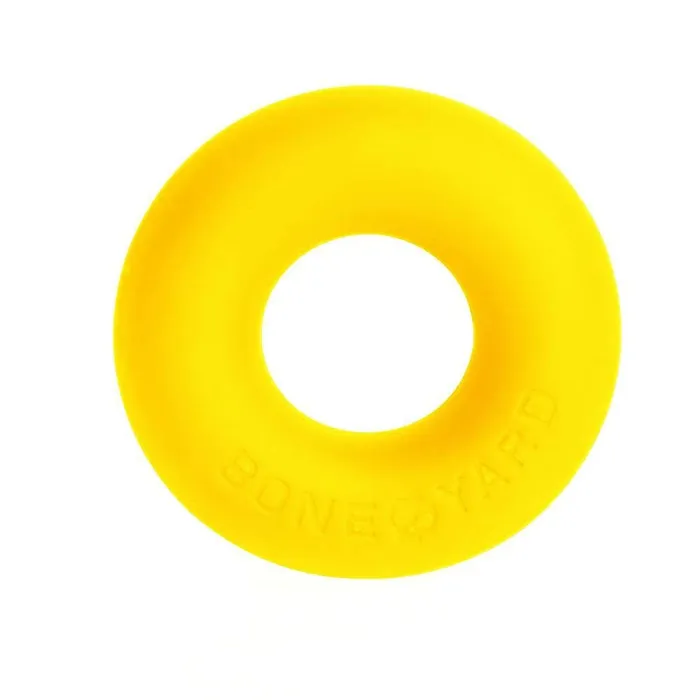 Male Sex Toys | C1 Releasing Boneyard Ultimate Silicone Cock Ring Yellow - Yellow 50mm Cock Ring Male Sex Toys | C1 Releasing Boneyard Ultimate Silicone Cock Ring Yellow - Yellow 50mm Cock Ring