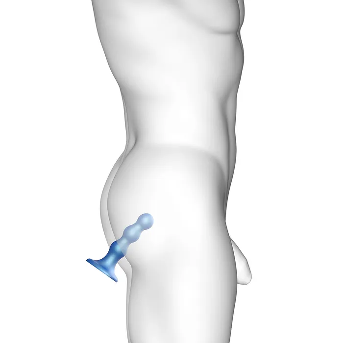 Strap-On-Me Female Sex Toys | Strap-On-Me Balls Plug Dildo Blue - Large