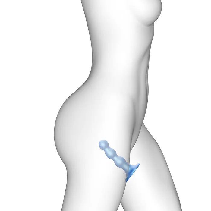 Strap-On-Me Female Sex Toys | Strap-On-Me Balls Plug Dildo Blue - Large