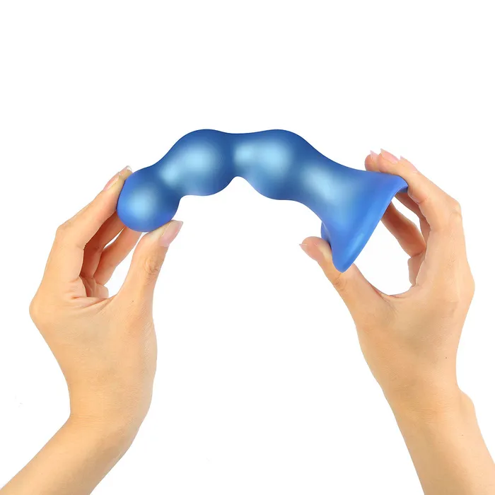 Strap-On-Me Female Sex Toys | Strap-On-Me Balls Plug Dildo Blue - Large