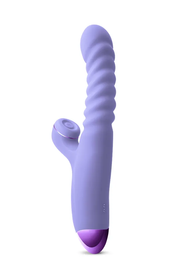 Vibrators | NS Novelties Luxe Nova - Thrusting Dual Stimulator (NS Novelties)