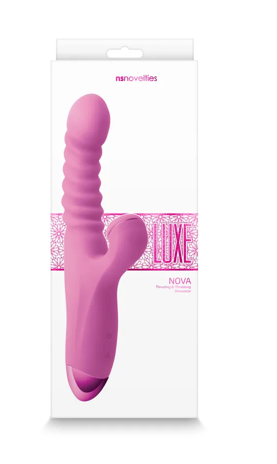 Vibrators | NS Novelties Luxe Nova - Thrusting Dual Stimulator (NS Novelties)