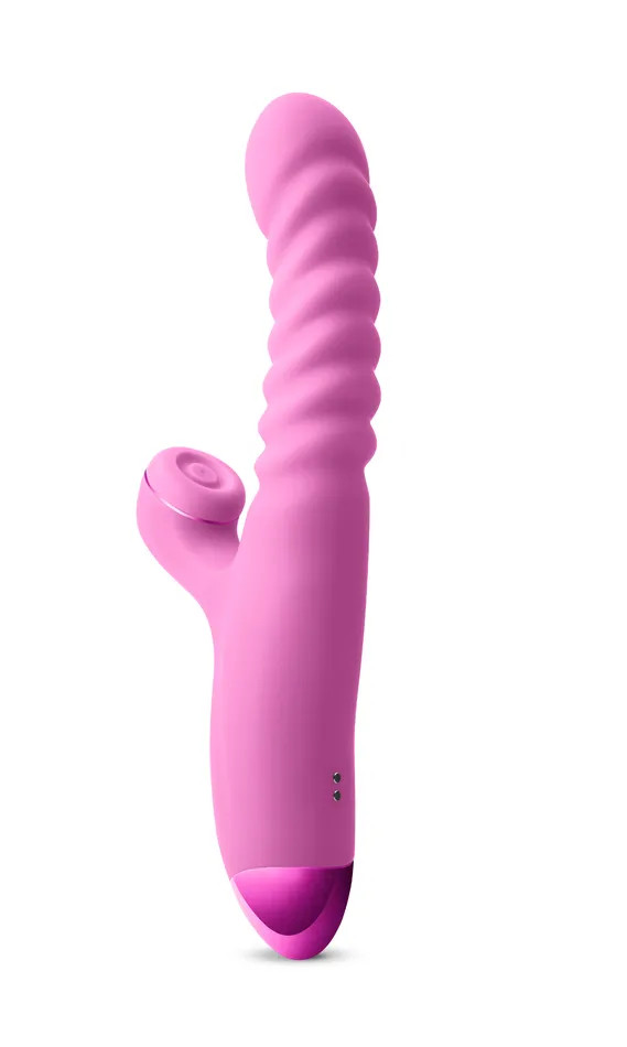 Vibrators | NS Novelties Luxe Nova - Thrusting Dual Stimulator (NS Novelties)