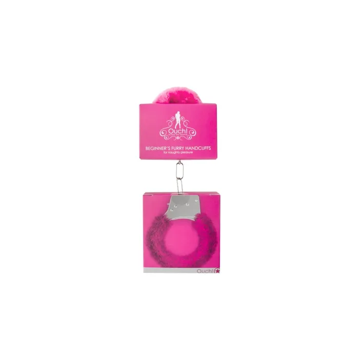 Vibrators | Shots Ouch! Beginner's Furry Handcuffs - Pink Vibrators | Shots Ouch! Beginner's Furry Handcuffs - Pink