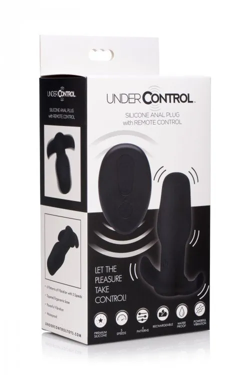 XR Brands Anal | Under Control Anal Plug W/ Remote