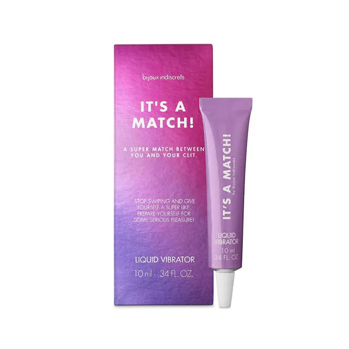 Clitherapy Its a Match Liquid Vibrator 10mL Bijoux Indiscrets Female Sex Toys Clitherapy Its a Match Liquid Vibrator 10mL Bijoux Indiscrets Female Sex Toys