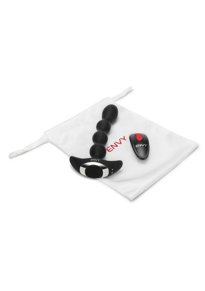 Envy Toys Anal Envy Toys Deep Reach Remote Controlled Rechargeable Silicone Vibrating Anal Beads