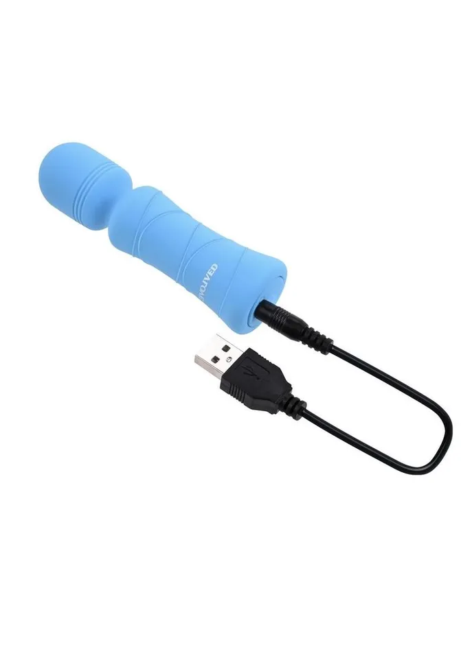 Evolved Vibrators Out Of The Blue Rechargeable Silicone Wand Vibrator
