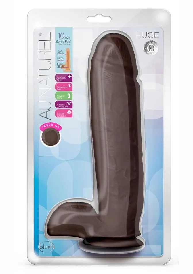 Female Sex Toys Au Naturel Huge Sensa Feel Dildo with Suction Cup Au Naturel