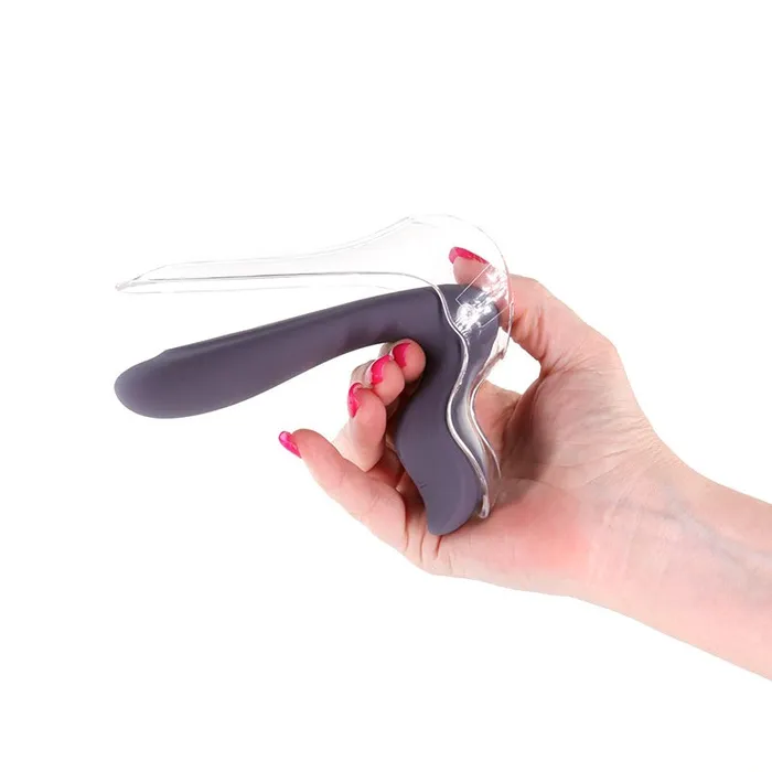 NS Novelties INYA GynoVibe Grey USB Rechargeable Speculum Vibrator Female Sex Toys NS Novelties INYA GynoVibe Grey USB Rechargeable Speculum Vibrator Female Sex Toys