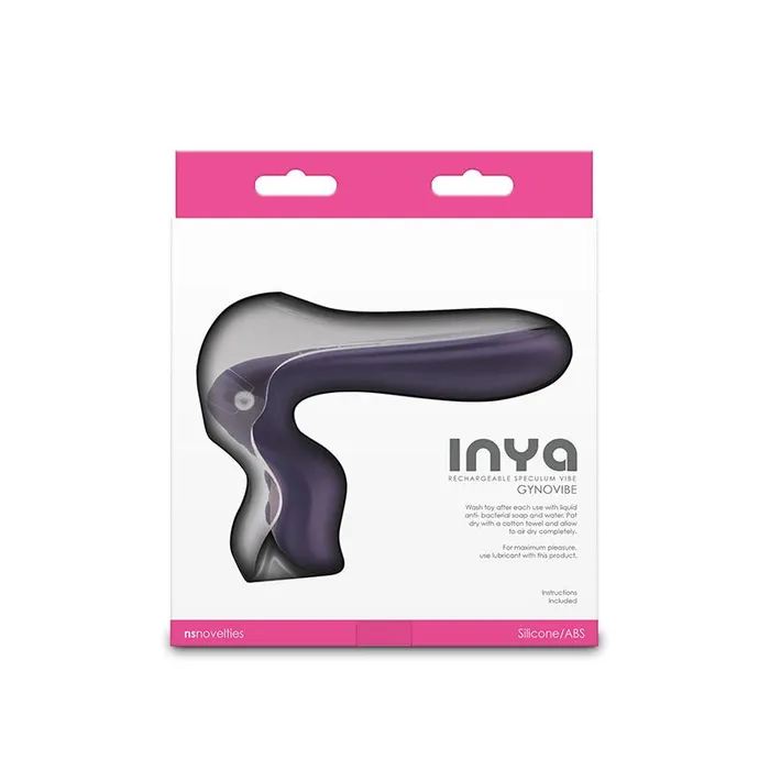 NS Novelties INYA GynoVibe Grey USB Rechargeable Speculum Vibrator Female Sex Toys NS Novelties INYA GynoVibe Grey USB Rechargeable Speculum Vibrator Female Sex Toys