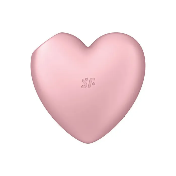 Satisfyer Cutie Heart Light Red Light Red USB Rechargeable Air Pulsation Stimulator with Vibration Satisfyer Vibrators Satisfyer Cutie Heart Light Red Light Red USB Rechargeable Air Pulsation Stimulator with Vibration Satisfyer Vibrators