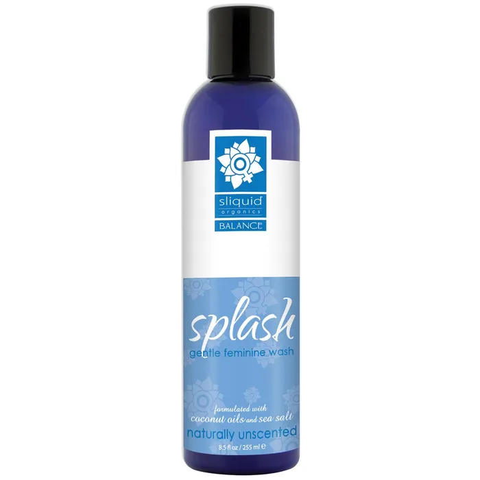 Sliquid Splash Feminine Wash 85 oz Unscented Sliquid Vibrators