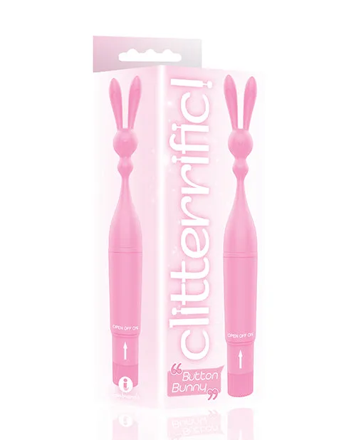 The 9s Clitterific Button Bunny Clitoral Stimulator Pink Icon Brands INC Vibrators The 9s Clitterific Button Bunny Clitoral Stimulator Pink Icon Brands INC Vibrators