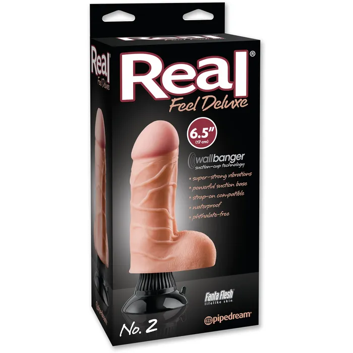 Vibrators Pipe Dreams PipeDreams Real Feel Deluxe No2 65 Inch Wallbanger