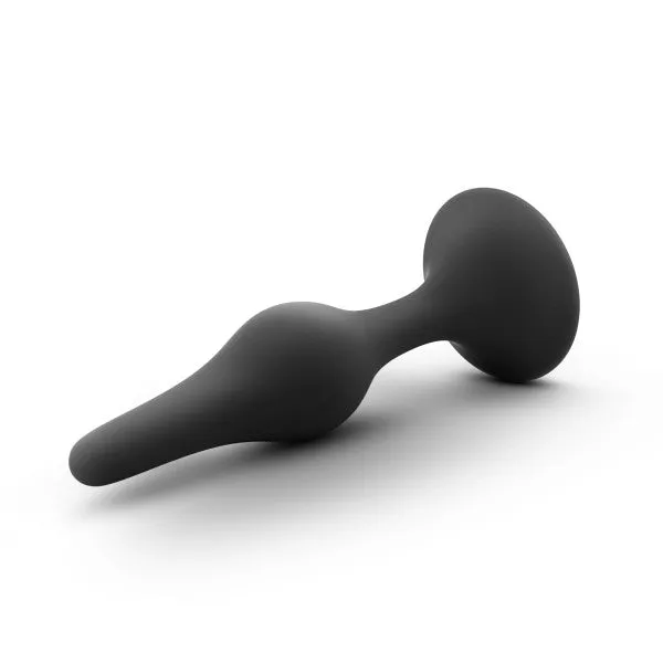 Blush Novelties Male Sex Toys Anal Adventures Beginner Anal Plug Medium Black