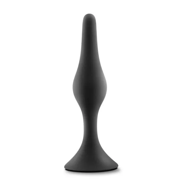 Blush Novelties Male Sex Toys Anal Adventures Beginner Anal Plug Medium Black
