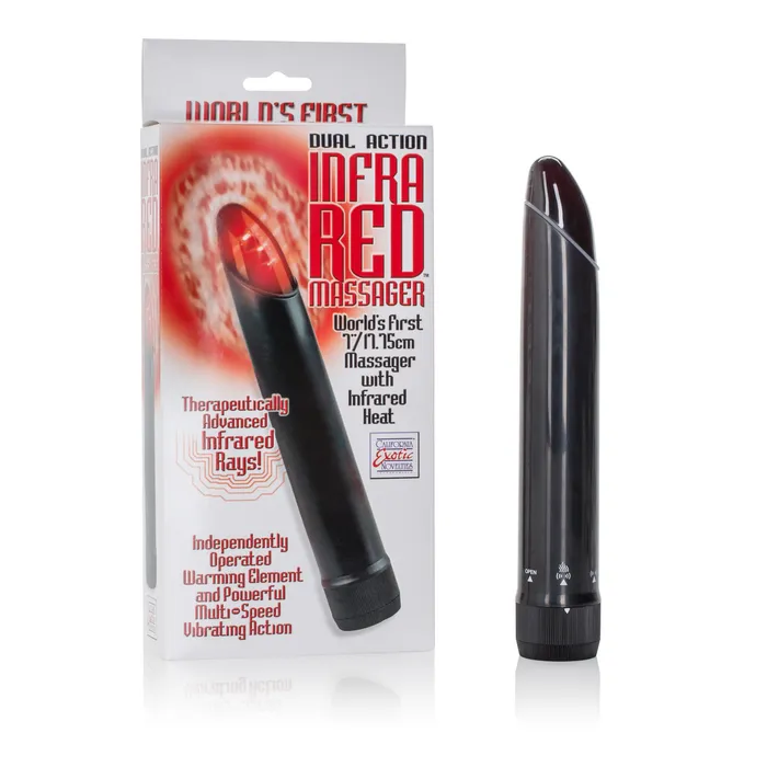 CalExotics Vibrators Dual Action Infrared Massager
