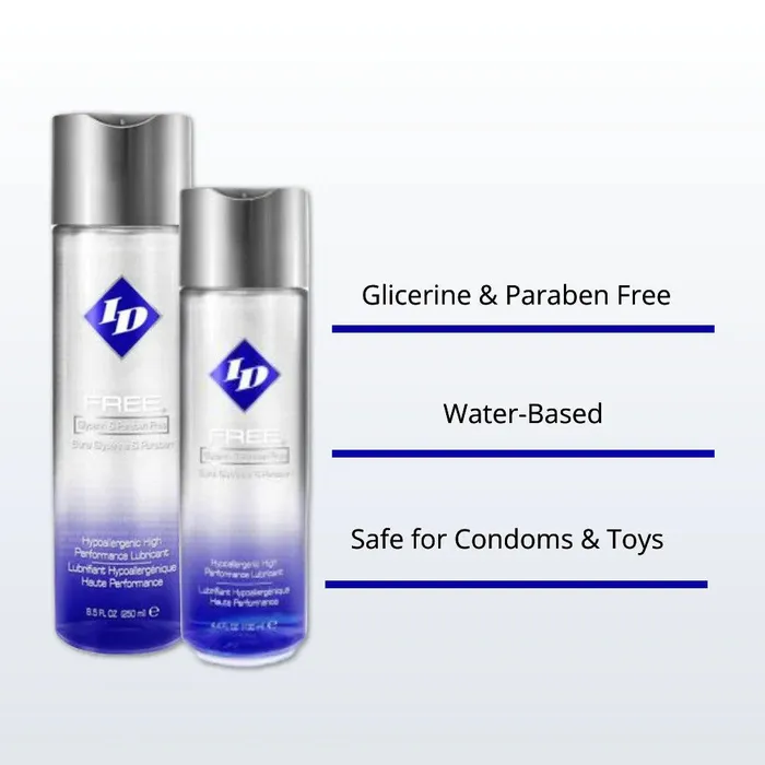 ID Lubricants Lubricants ID Free Hypoallergenic WaterBased Lubricant 250ml