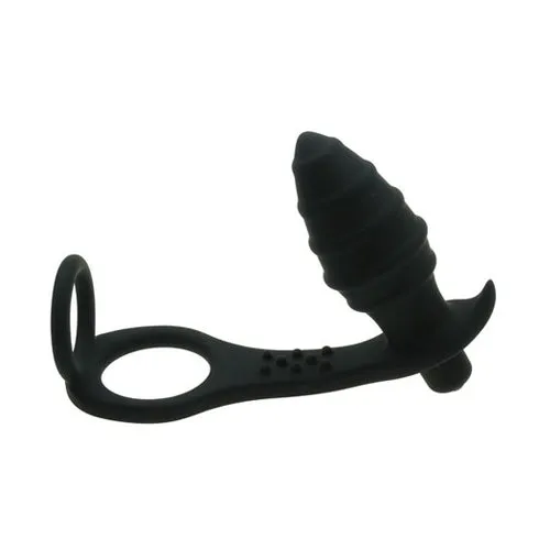 OEM Male Sex Toys Vibrating Twister Plug and Cock Ring