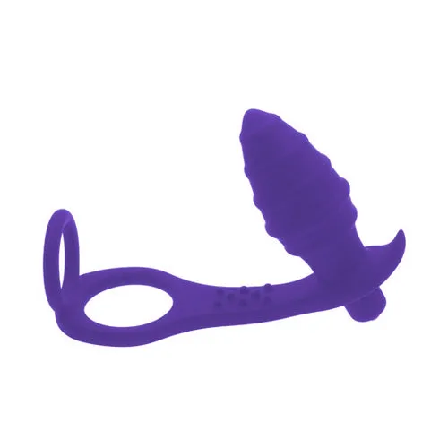 OEM Male Sex Toys Vibrating Twister Plug and Cock Ring