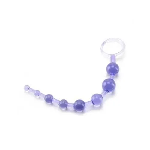 Anal 101 Intro Beads Purple CalExotics Anal