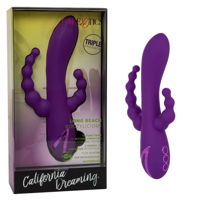 CalExotics Vibrators California Dreaming Long Beach Bootylicious Purple