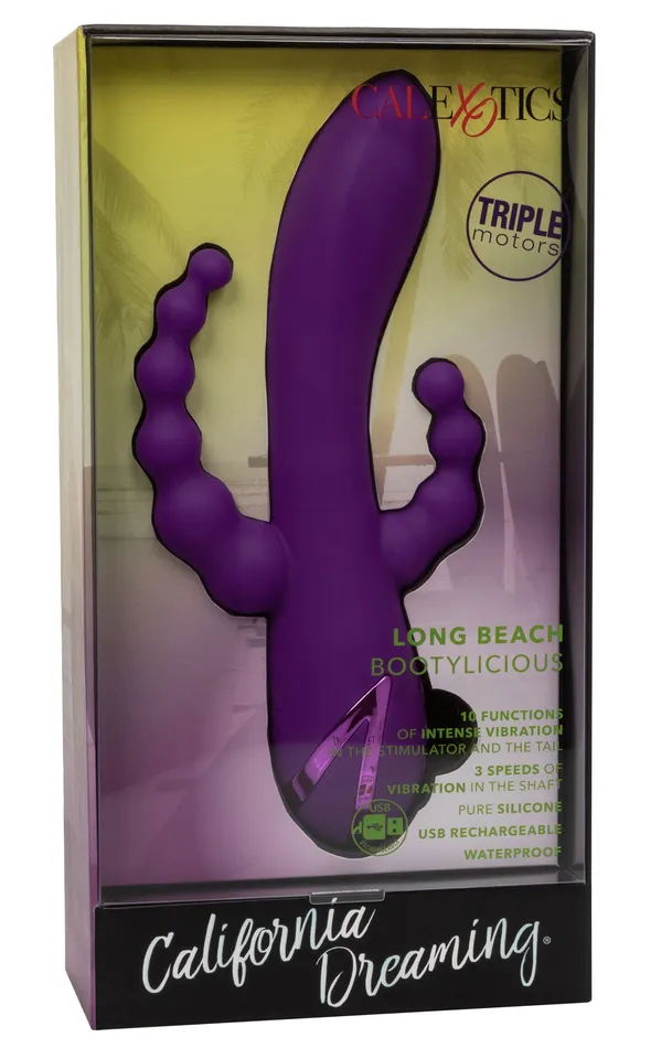 CalExotics Vibrators California Dreaming Long Beach Bootylicious Purple