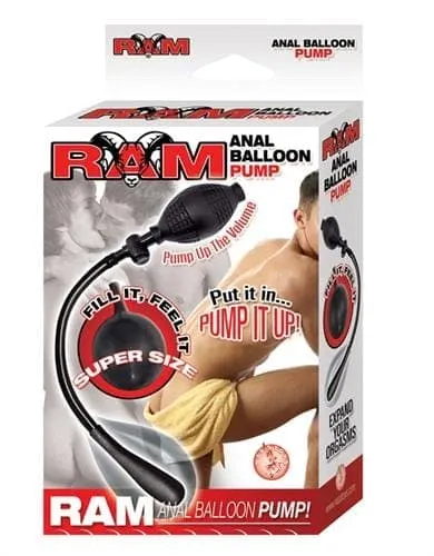 Nasstoys Ram Anal Balloon Pump Black Anal