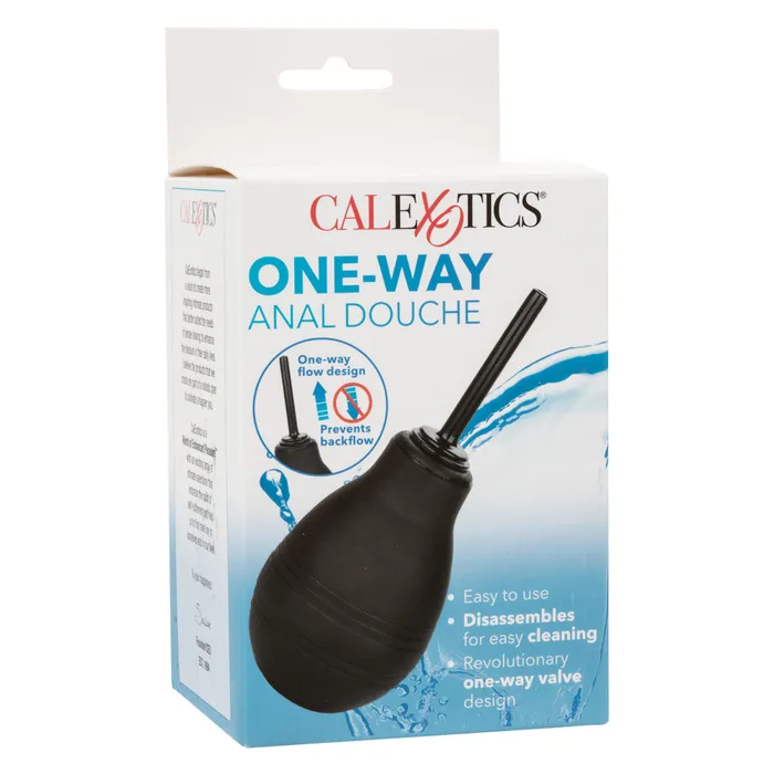 One Way Anal Douche Black CalExotics Anal One Way Anal Douche Black CalExotics Anal