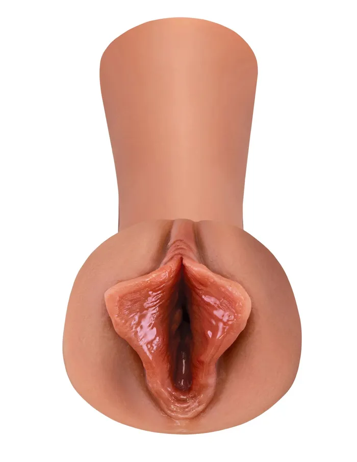 PDX Brands Male Sex Toys Extreme Wet Pussies Luscious Lips Tan PDX Brands Male Sex Toys Extreme Wet Pussies Luscious Lips Tan