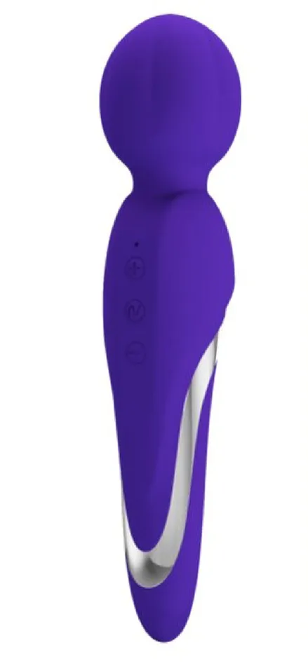 Pretty Love Walter Super Soft Silicone Wand Violet Female Sex Toys Pretty Love Walter Super Soft Silicone Wand Violet Female Sex Toys