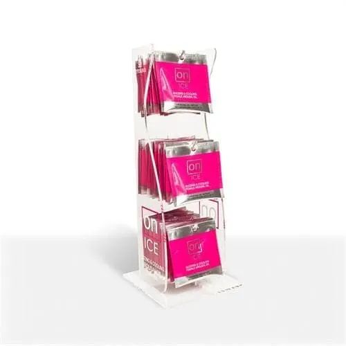 Sensuva Couples On Ice Buzzing Cooling Female Arousal Oil 40 Piece Ampoule Tower Display Sensuva Couples On Ice Buzzing Cooling Female Arousal Oil 40 Piece Ampoule Tower Display