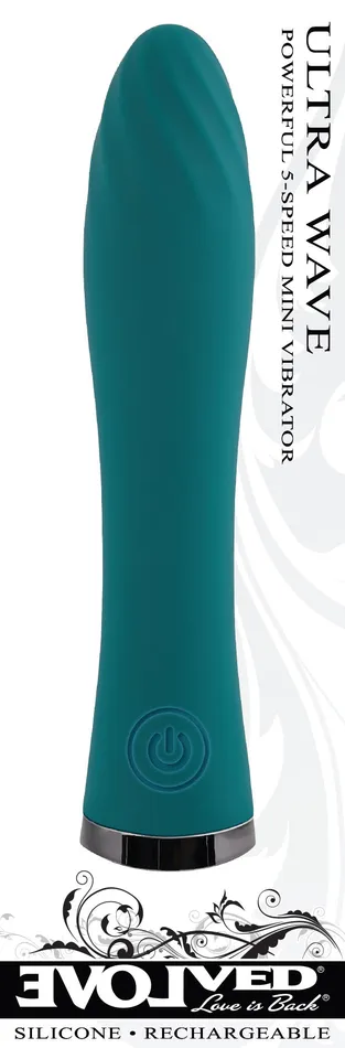 Ultra Wave Teal Evolved Novelties Vibrators