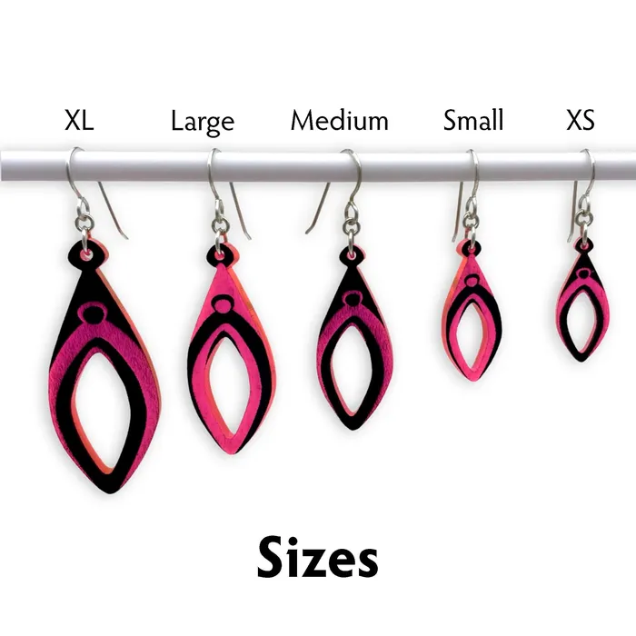 Al the Rebel Assorted Vulva Earrings Vibrators Al the Rebel Assorted Vulva Earrings Vibrators