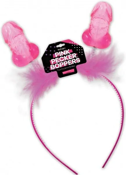 Hott Products Unlimited Vibrators Bachelorette Pink Pecker Boppers