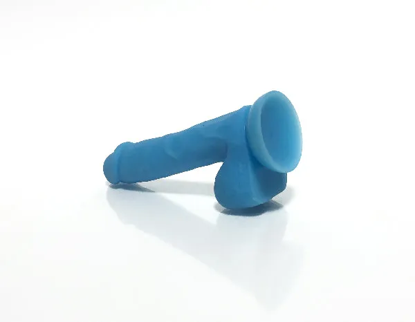 Rascal Vibrators The Player Dual Layer Glow Blue