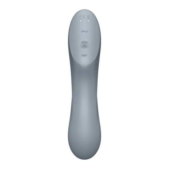 Satisfyer Curvy Trinity 3 Insertable Air Pulse Vibrator Grey Satisfyer Vibrators