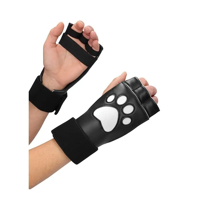 Shots Toys Couples Puppy Play Paw CutOut Gloves